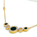 Charming Circular Diamond + 18k Gold Mangal Sutra 