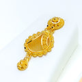 Distinct Elevated Mesh 22k Gold Necklace Set