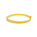 Imperial Radiant 21k Gold Bangle Bracelet 