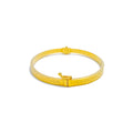 Imperial Radiant 21k Gold Bangle Bracelet 