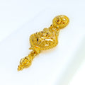 Fascinating Fanned 22k Gold Necklace Set