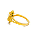 Tasteful Blooming 21k Gold Ring 