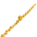 Multi Chain Orb 22k Gold Bracelet