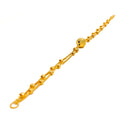 Multi Chain Orb 22k Gold Bracelet