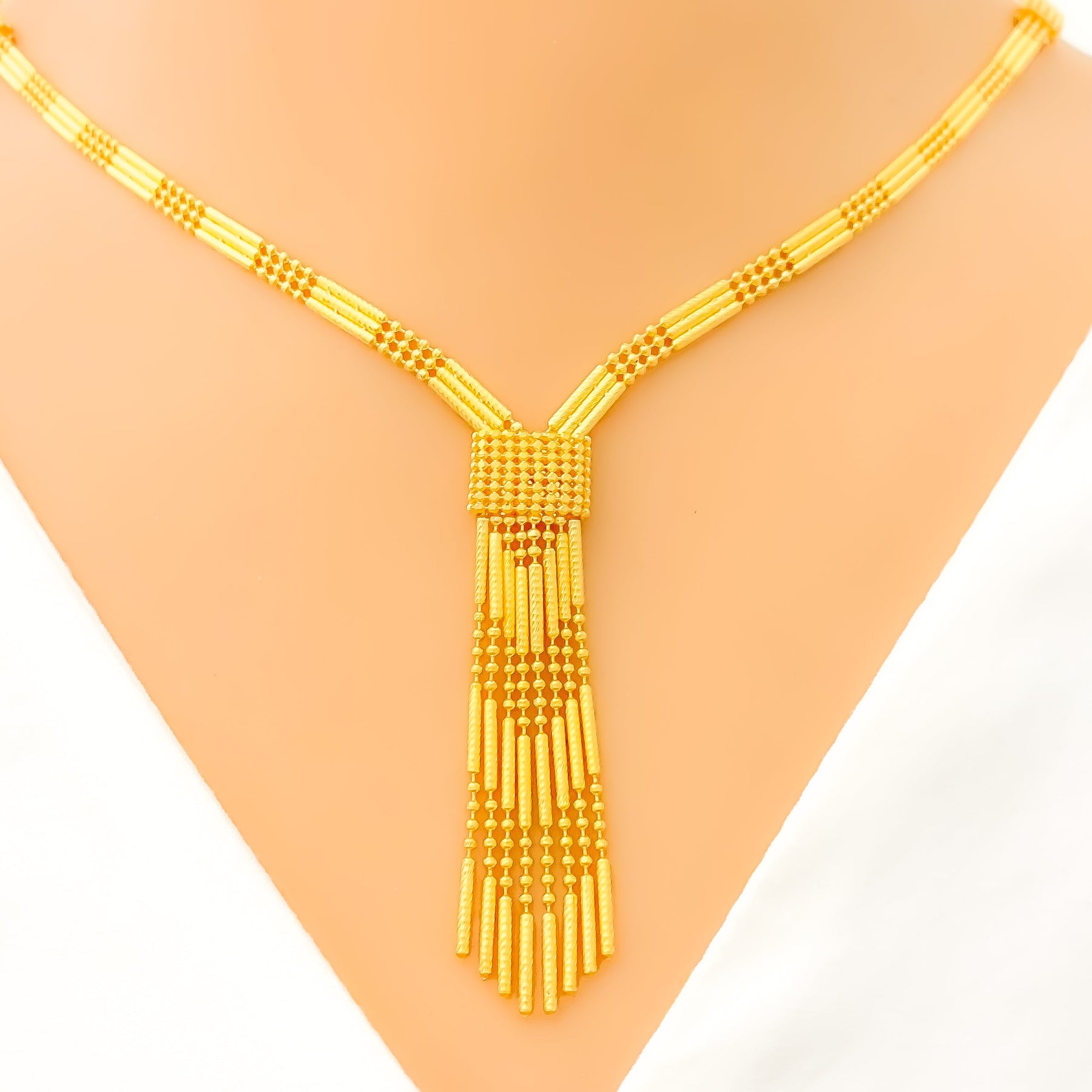 Diamond kante necklace - Indian Jewellery Designs
