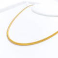 Medium Dragon 22k Gold Chain  - 20"