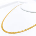 Light Flat 22k Gold Chain