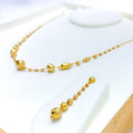 Bespoke Golden 4-Piece 21k Gold Necklace Set 