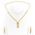 Mesmerizing Modish 22K Gold Rare Necklace Set 