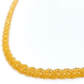 Fancy Plait 21K Gold Rope Chain - 20"