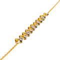 two-tone-charming-22k-gold-bracelet