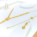 elegant-elevated-5-piece-21k-gold-leaf-necklace-set