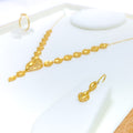 stately-striped-heart-5-piece-21k-gold-necklace-set