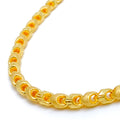 Iconic Interlinked 22k Gold Italian Chain - 22"