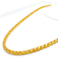 Iconic Interlinked 22k Gold Italian Chain - 22"