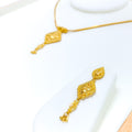 dainty-geometric-22k-gold-necklace-set