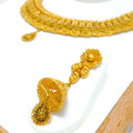 Impressive Vintage 22k Gold Necklace Set