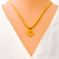 trendy-heart-22k-gold-letter-pendant