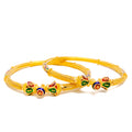 striking-meenakari-22k-gold-pipe-bangles