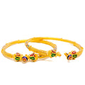 striking-meenakari-22k-gold-pipe-bangles