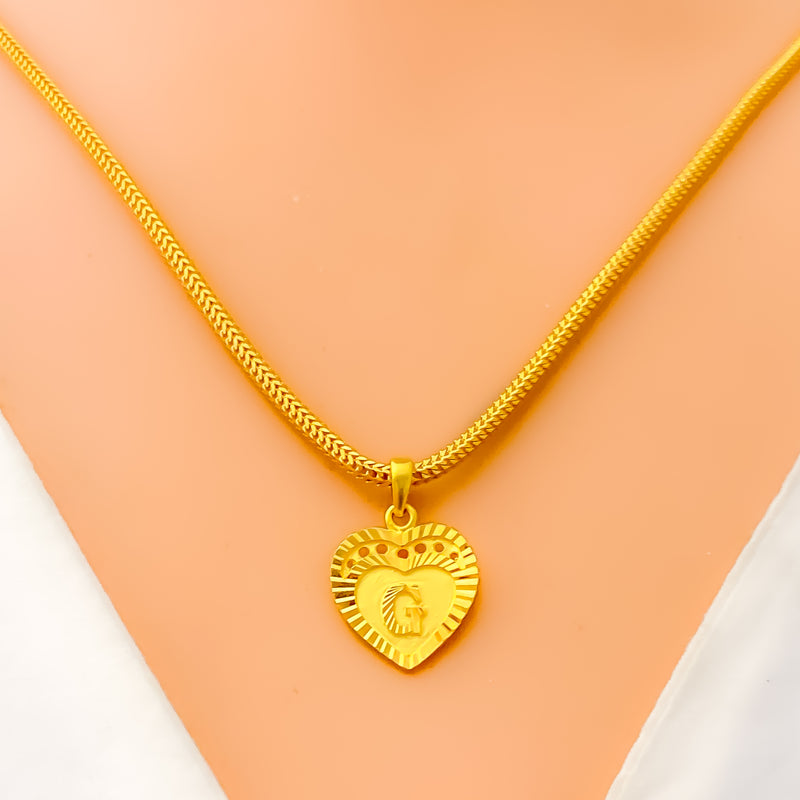 precious-heart-22k-gold-letter-pendant