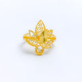 22k-gold-radiant-upscale-filigree-leaf-ring