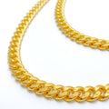 Extra Thick 22k Gold Hollow Cuban Link Chain