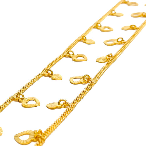 alternating-dangling-heart-22k-gold-anklets.