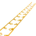 alternating-dangling-heart-22k-gold-anklets