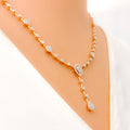 Couture Captivating Diamond + 18k Gold Necklace Set 