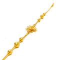 Delicate Daisy 22K Gold Bracelet