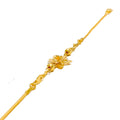 Dazzling Daffodil 22k Gold Bracelet 