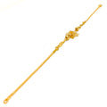 Dazzling Daffodil 22k Gold Bracelet 