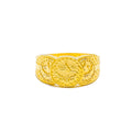 Lovely Shimmering Turkish 22k Gold Ring