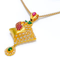 extravagant-asymmetrical-22k-gold-peacock-cz-pendant