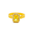 golden-alluring-22k-gold-cz-ring-w-solitaire-stone