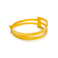 Classic Alluring 22k Gold Upscale Bangle Bracelet 