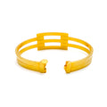 Classic Alluring 22k Gold Upscale Bangle Bracelet 