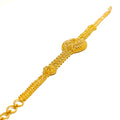 Classic Radiant Marquise 22k Gold Bracelet 