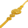 Captivating Regal 22k Gold Poised Bracelet