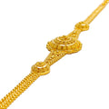 Exquisite Chic Dome 22k Gold Bracelet 