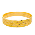 graceful-evergreen-dotted-22k-gold-bangles