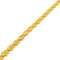 Radiant Reflective 22k Gold Bracelet 