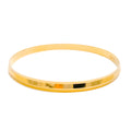 Upscale Timeless 22k Gold Machine Bangle