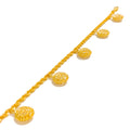 exquisite-adorned-22k-gold-charm-bracelet