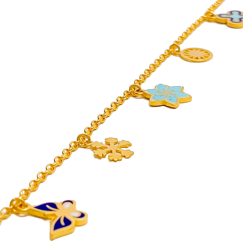 fancy-butterfly-21k-charm-bracelet