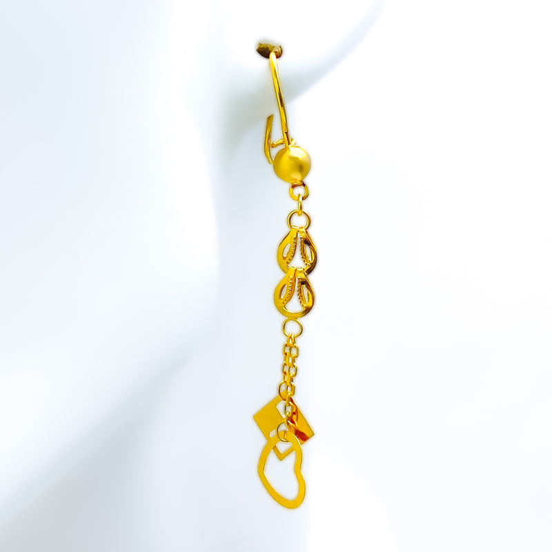 marvelous-trendy-21k-gold-hanging-earrings