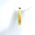 Elevated Graceful 22k Gold Bali Earrings 