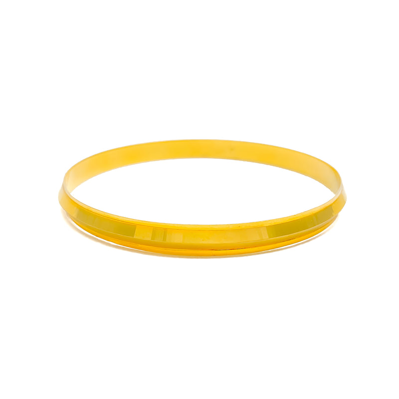 Shiny Sleek Men's 22k Gold Bangle 