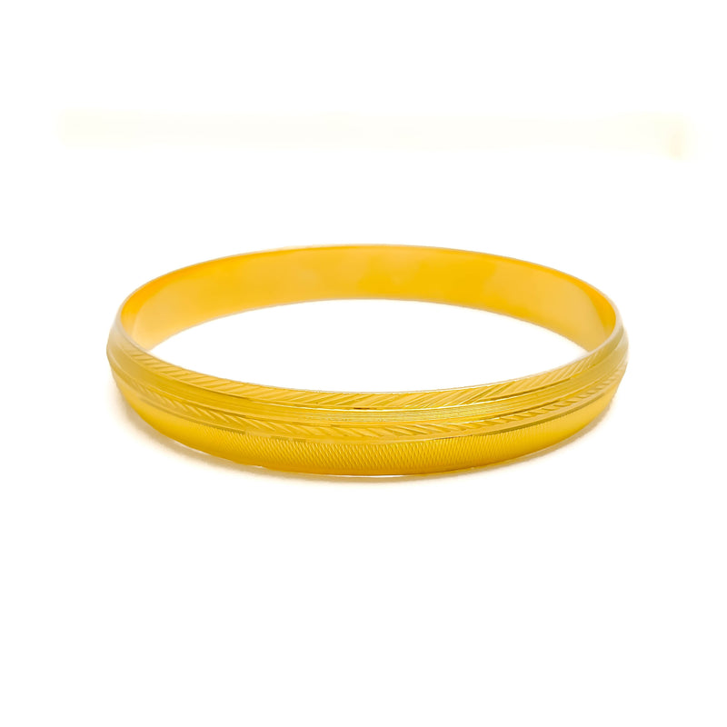 Everyday Shimmering Men's 22k Gold Bangle 